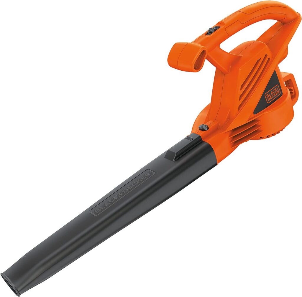 BLACK+DECKER Electric Leaf Blower, 7-Amp Garden Tools