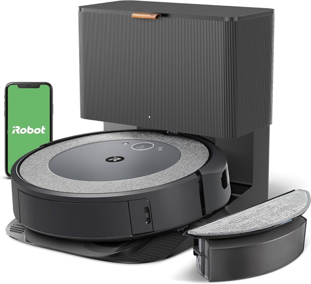 iRobot Roomba Combo i5+ Self-Emptying Robot Vacuum Cleaners and Mop