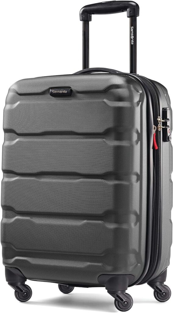 Samsonite Omni PC Hardside Expandable Luggage with Spinner Wheels, Suitcases