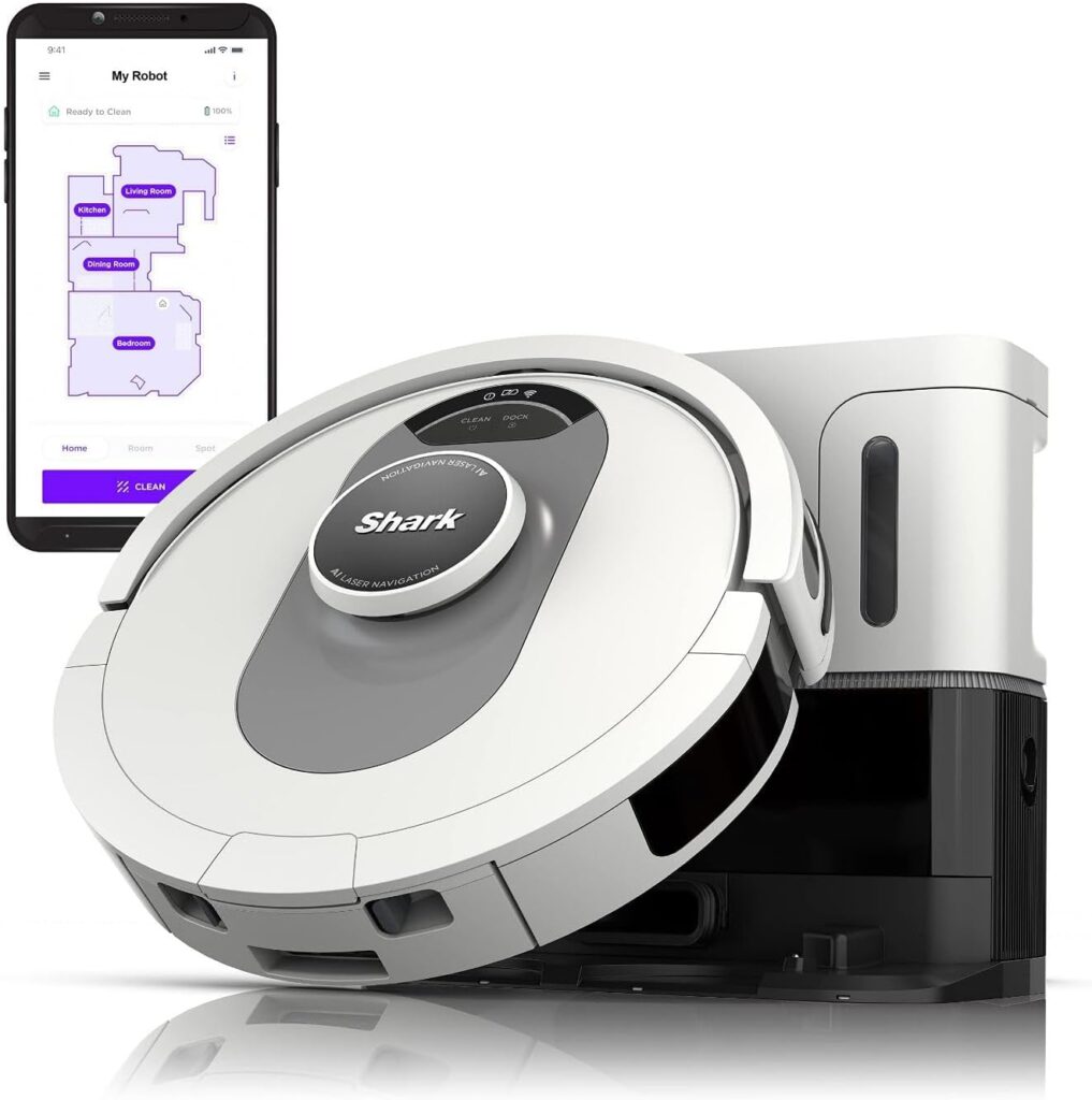 Shark AI Ultra Voice Control Robot Vacuum Cleaners with Matrix Clean Navigation, Home Mapping