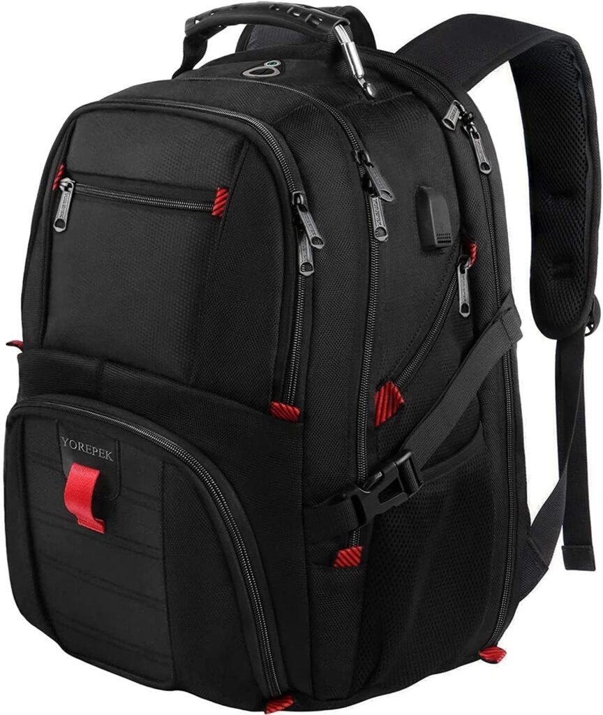 YOREPEK Travel Backpack, Extra Large 50L Laptop Backpacks for Men Women