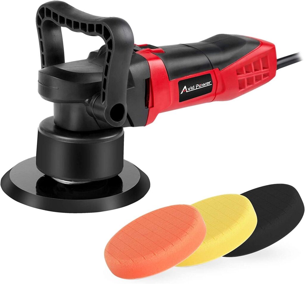 AVID POWER Buffer Polisher, 6-inch Dual Action/DA Polisher