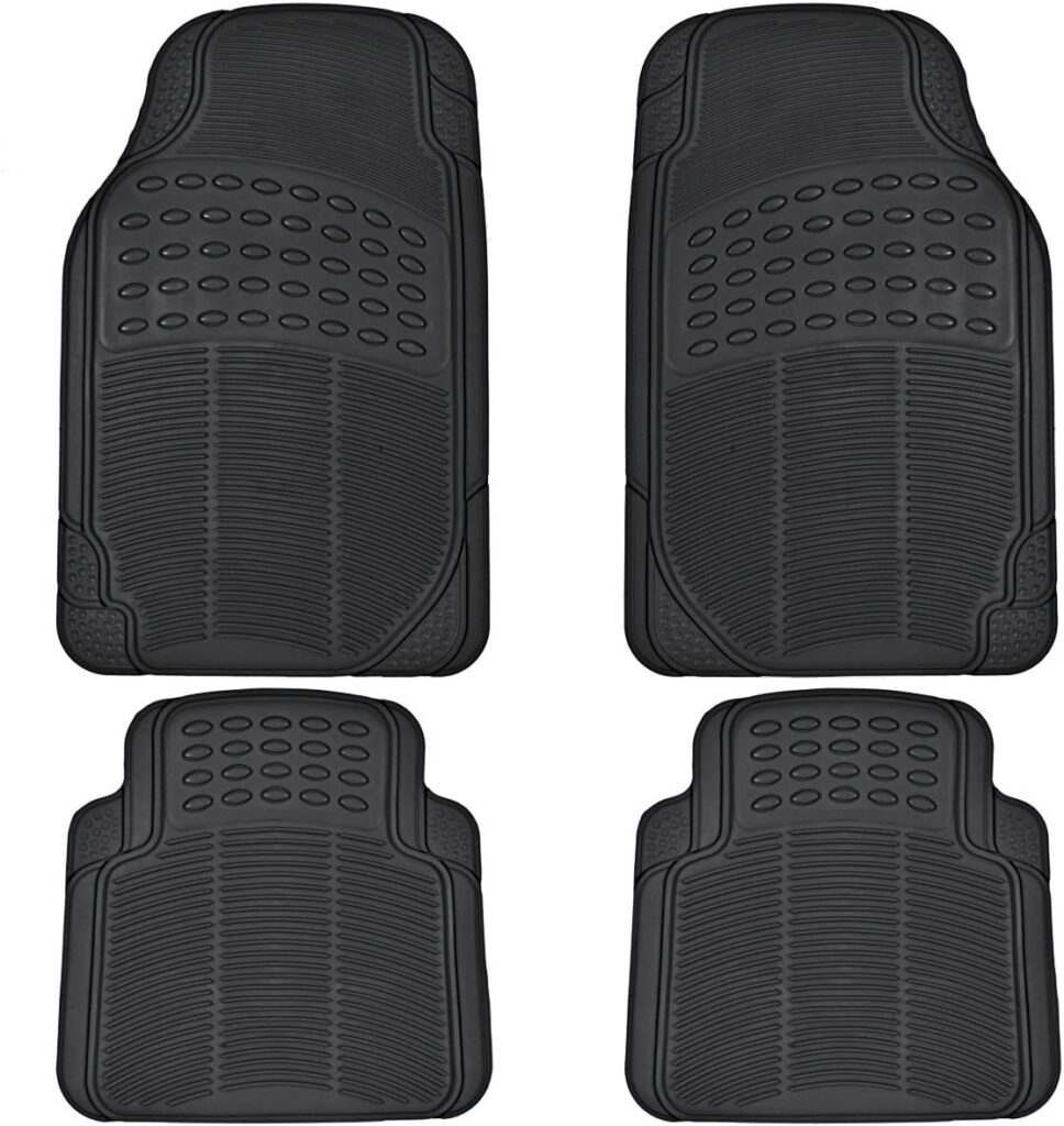 BDK Floor Mats, 4-Piece All-Weather Car Mats