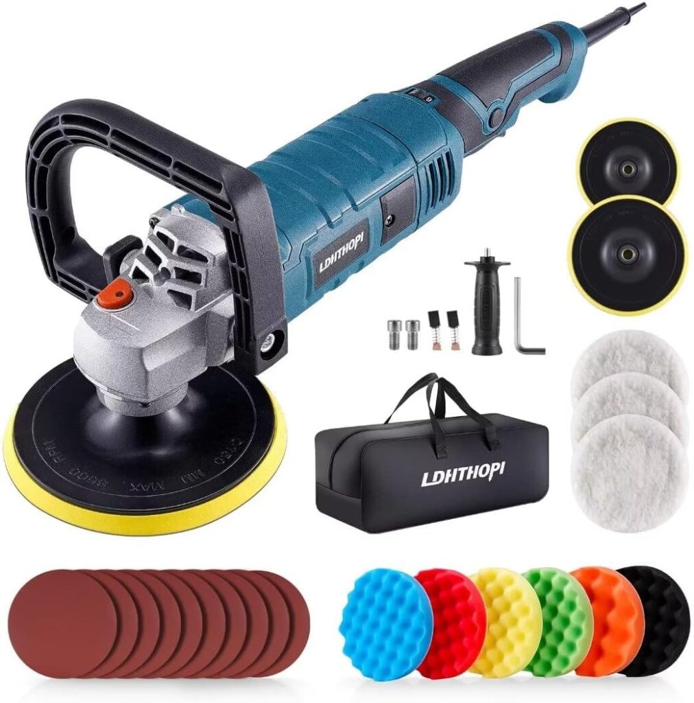 AVID POWER Buffer Polisher, 6-inch Dual Action/DA Polisher for Car