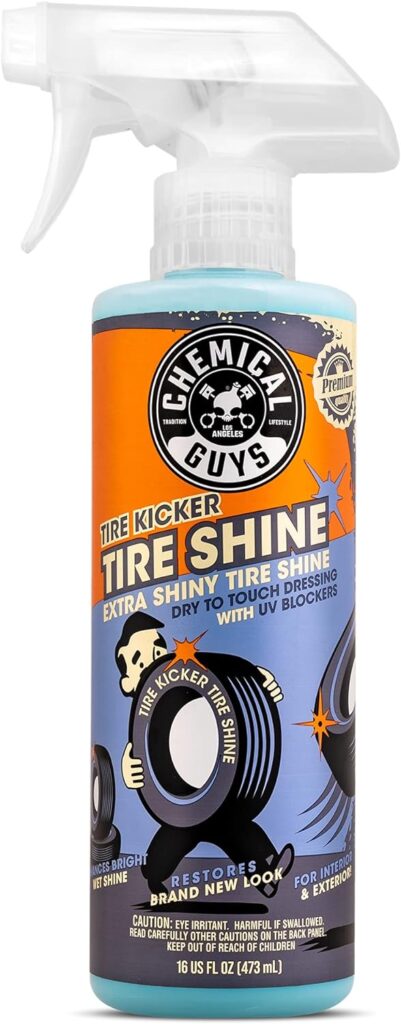 Tire Kicker Sprayable Extra Glossy Tire Shine Car Cleaning Kit