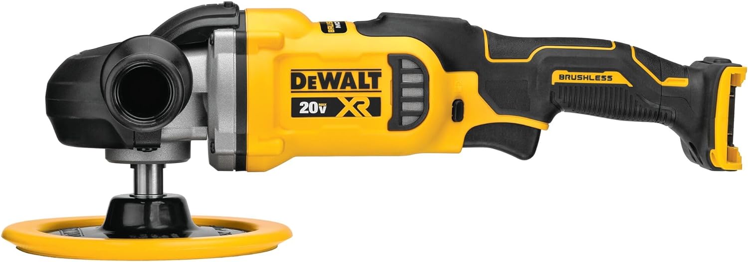 DEWALT 20V MAX* XR Cordless Polisher, Rotary