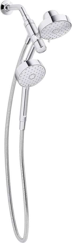 KOHLER 23218-CP Awaken 2-in-1 Multifunction Shower Combo Bathroom Kit