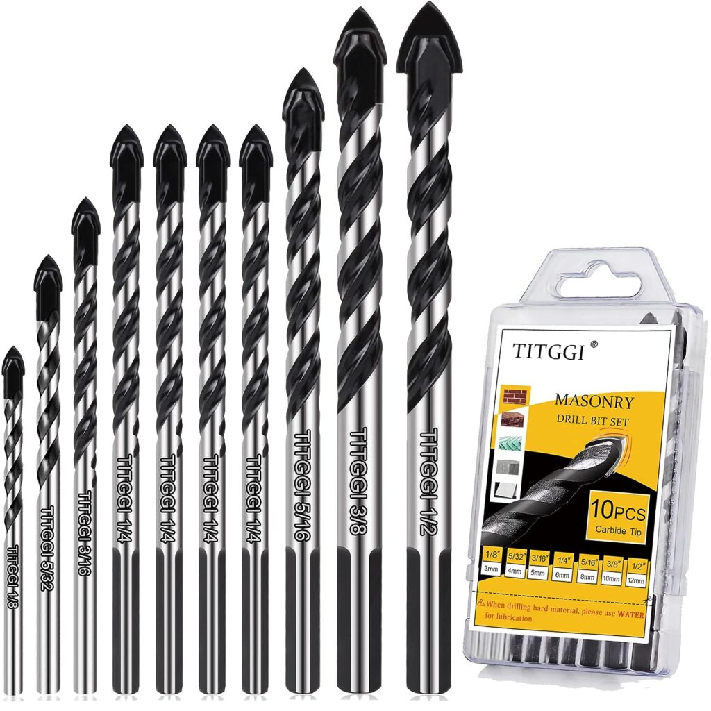 Professional Masonry Drill Bit Set (10PCS