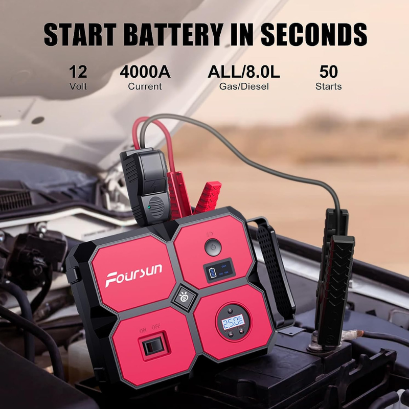 Image of battery start in seconds